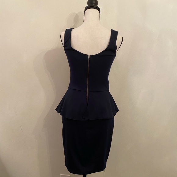 AQUA Peplum Dress - Picture 3 of 5